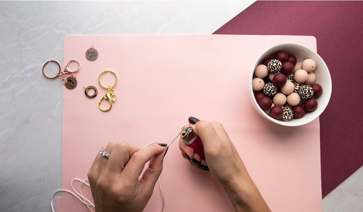 silicone bead keychain factory silicone bead keychain factory