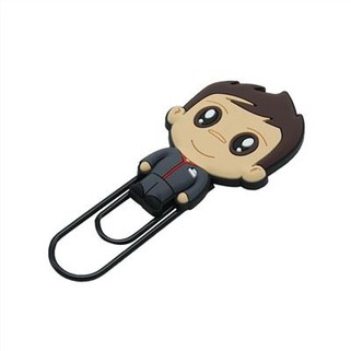 Aranyos 2D puha PVC rajzfilm gemkapocs