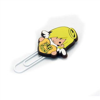 Újdonság 3D PVC Anime figura PVC gemkapcsok